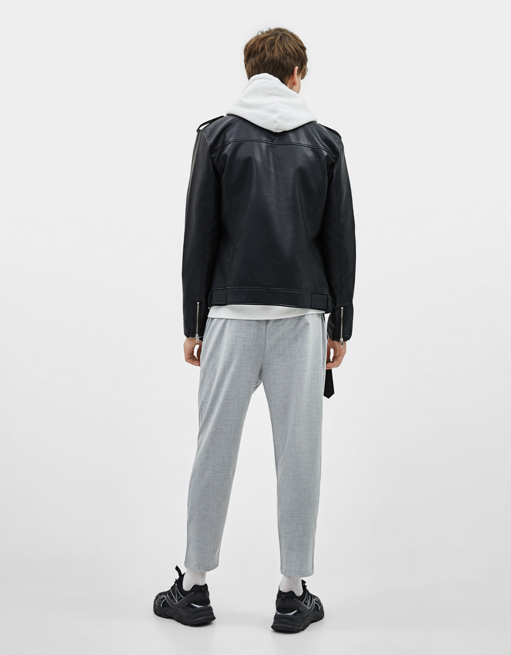 Faux leather biker jacket 3 Faux leather biker jacket