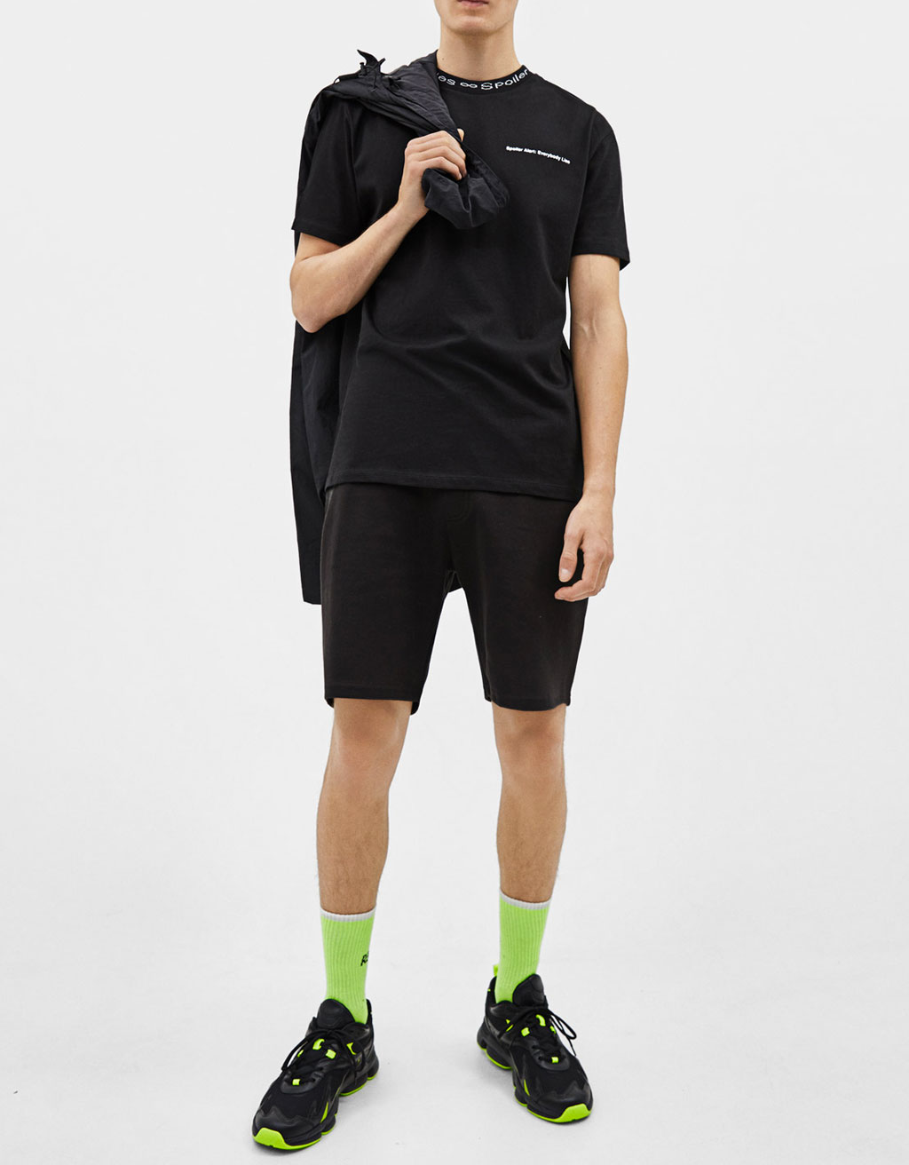 T-shirt with tie-dye print 1 T-shirt with tie-dye print