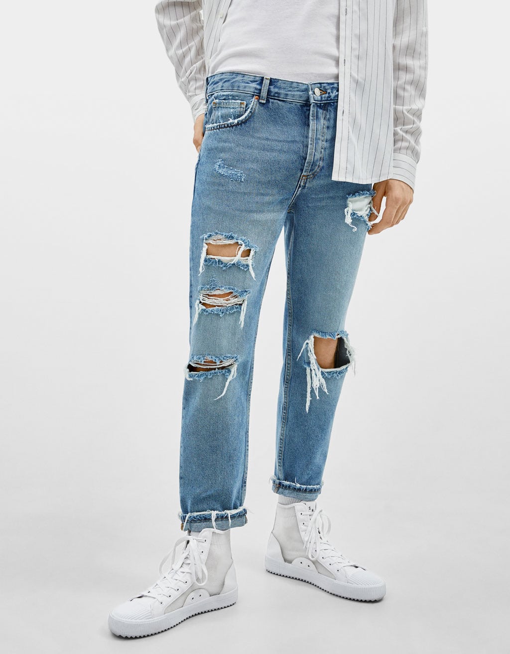 Cropped slim fit jeans 1 Cropped slim fit jeans